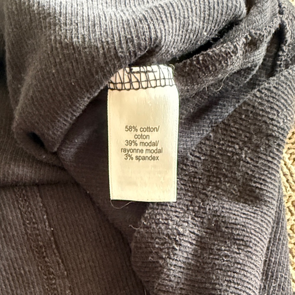 Maurices Black Henley Sleeveless Tank - Picture 3 of 5